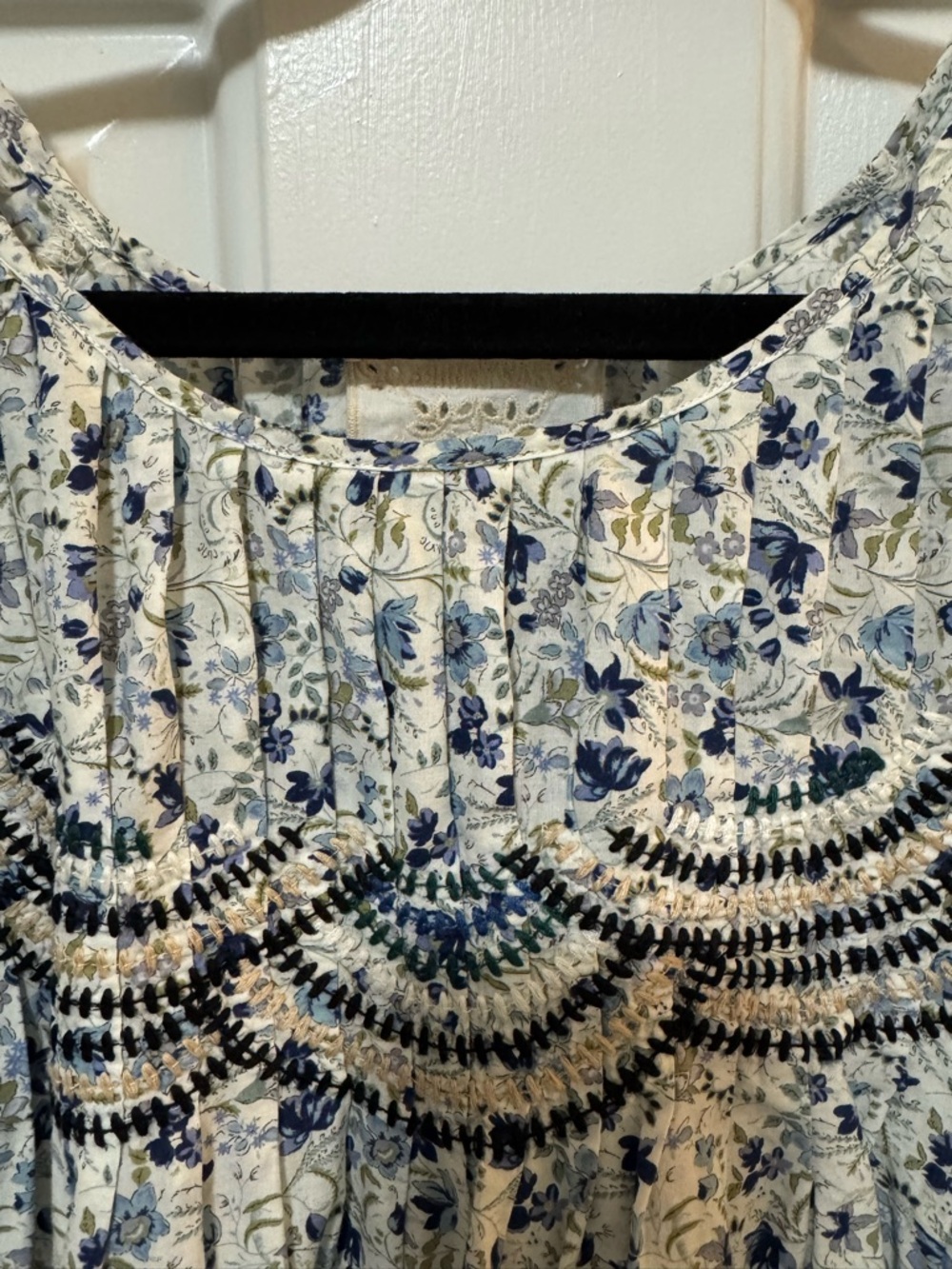 Johnny Was Tatiana Floral Embroidered Top Size Large $250 - Picture 6 of 11
